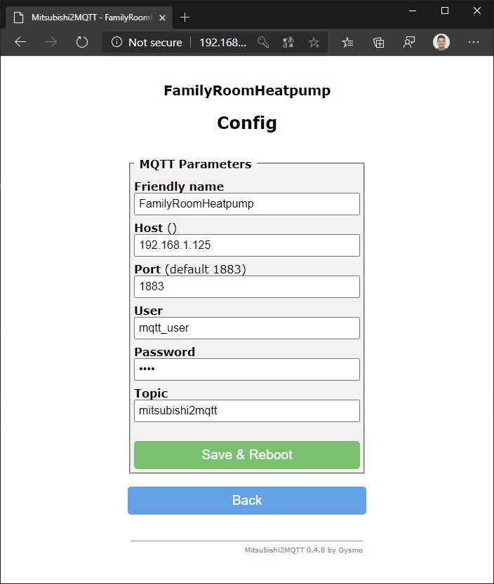 Setup - MQTT